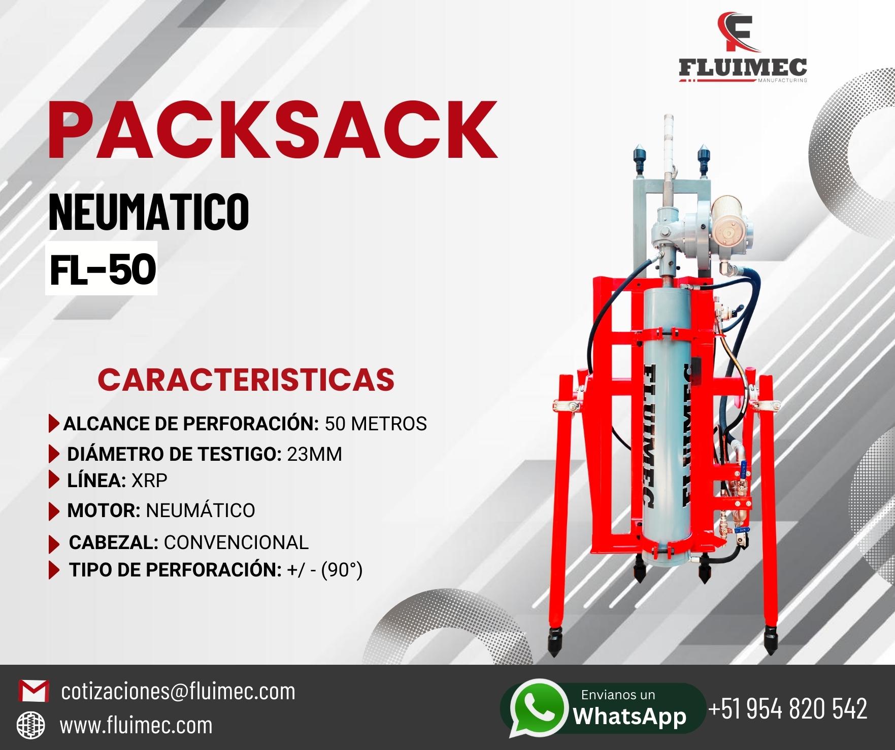 MAQUINA PACKSACK FL - 50 EXTRACCION DE MUESTRAS 